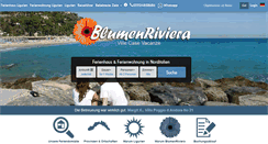 Desktop Screenshot of blumenriviera.at